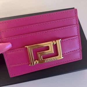 Versace Pink Card Case